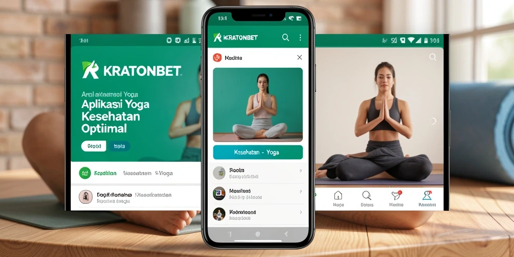 Antarmuka utama KRATONBET dengan fitur yoga lengkap.